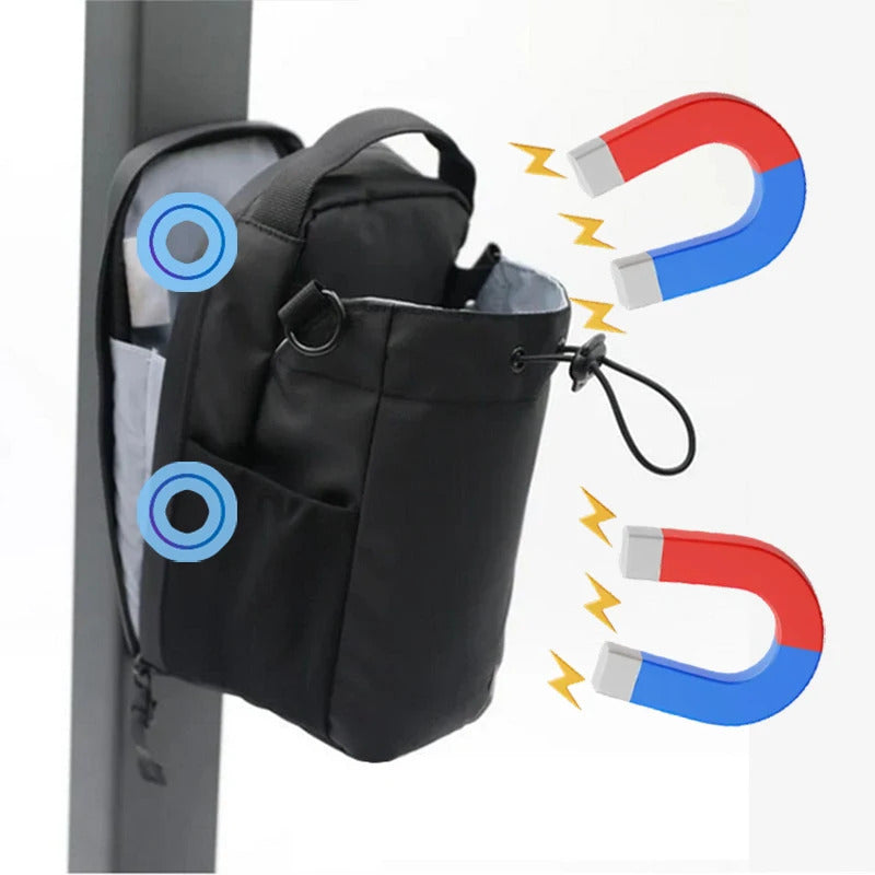 Magnetic sports bag